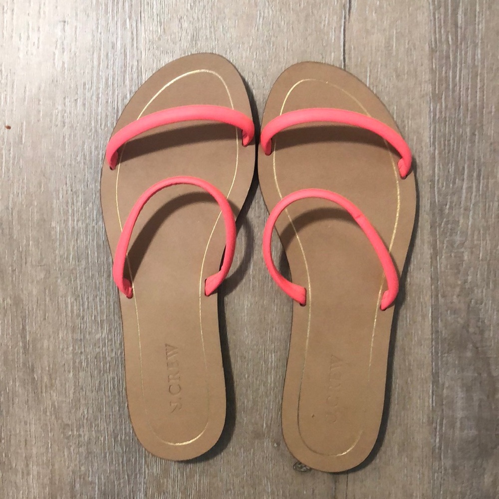 Brand new j. Crew sandals/ slides